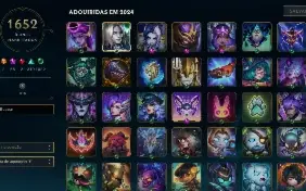 Conta De League Of Legends 1709 Skins + Pax Tf