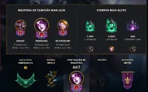 Conta De League Of Legends 1709 Skins + Pax Tf