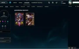Conta LOL Diamante IV para 2020, 34k Essência Azul.