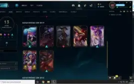 vendo conta do lol no bronze nivel 156