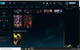 vendo conta do lol no bronze nivel 156