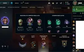 Conta LOL 113 SKINS, NÍVEL 453.