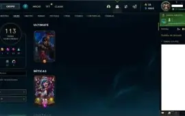 Conta LOL 113 SKINS, NÍVEL 453.