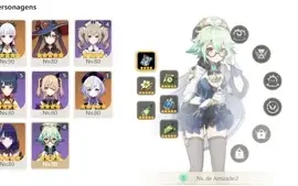 CONTA GENSHIN AR55 AYAKA QIQI MONA EULA RAIDEN SHOGUN + HOMA