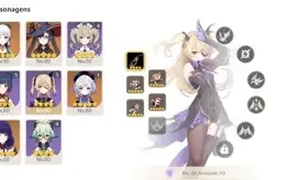 CONTA GENSHIN AR55 AYAKA QIQI MONA EULA RAIDEN SHOGUN + HOMA