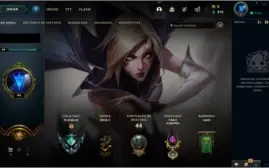 LOL Conta - Elo Platina - 35 Campeões - 3 Skins