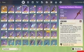 Conta nv 55 INCRÍVEL com 9 personagens 5 estrelas !!!!