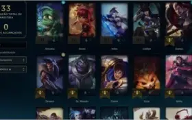 CONTA PRATA 4 COM VARIAS SKIN BOAS E VARIOS CAMP PROMOÇÃO
