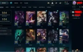 Conta level 364 +61 Skins