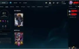 Conta level 364 +61 Skins