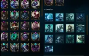Conta Lol - skins raras (78 ao total ), 138champs. platina 3