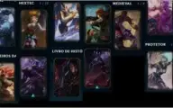 Conta Lol - skins raras (78 ao total ), 138champs. platina 3