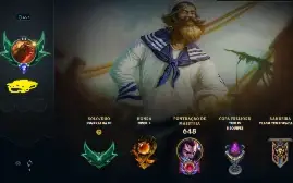 Conta league of legends 522 skins esmeralda 5 ultimates