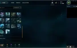 conta platina 2 ,44 champs ,10 skins e 14 espolios