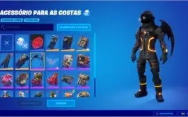 Conta Fortnite, Season 3 ao 6 completo +diversas skins! ! !