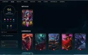 Conta valorant + league of Legends mais de R$900 gastos