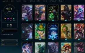 Conta de League of Legends