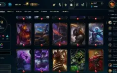 Conta League Of Legends Lvl 470 + 279 Skins Mmr Diamond
