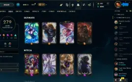 Conta League Of Legends Lvl 470 + 279 Skins Mmr Diamond