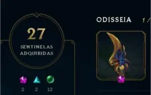 Conta LOL diamante, várias skins raras e todos os champions