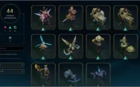 Conta LOL diamante, várias skins raras e todos os champions