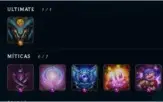 Conta LOL diamante, várias skins raras e todos os champions