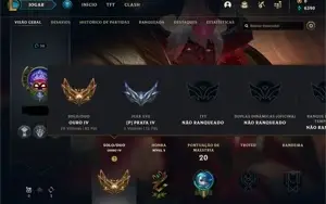 CONTA GOLD 4 MMR BOOSTADO
