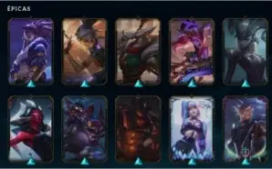 CONTA NO LOL, OURO 4, 88 SKINS, 125 ÍCONES E 106 CAMPEÕES