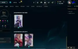 Conta LOL unraked 1400RP, 30k EA e Blitz Vitorioso