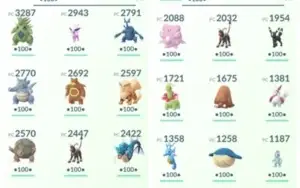 Conta de Pokémon GO