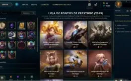 Conta LOL lv 193 / Gold /mmr platina