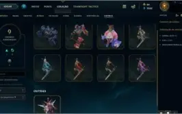 Conta LOL lv 193 / Gold /mmr platina