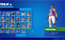 Conta fortnite com glow, wonder e ikonik