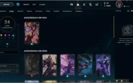 Conta GOLD 3 / LVL 69 / SÓ SKIN BRABA !