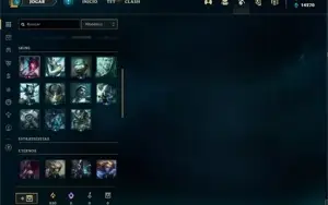 Conta de lol Diamante 4 14k de EA