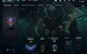 Conta de lol Diamante 4 14k de EA