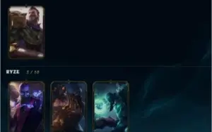 CONTA LOL DIAMANTE 5 SOLO E OURO 1 3X3, 54 Campeões