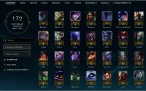 CONTA LOL DIAMANTE 5 SOLO E OURO 1 3X3, 54 Campeões