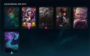 Conta platina full acesso muitas skins lindas