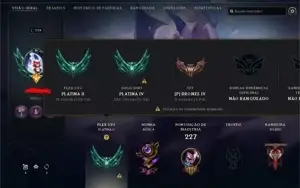 Conta platina full acesso muitas skins lindas