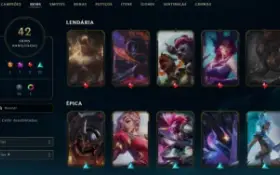 Conta League of Legends Full Acesso - 89 Champs e 42 Skins