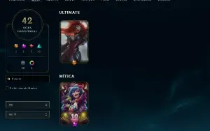 Conta League of Legends Full Acesso - 89 Champs e 42 Skins
