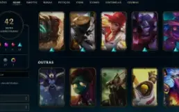 Conta League of Legends Full Acesso - 89 Champs e 42 Skins