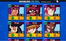 Conta de Brawl stars, full , avaliada em 560 reais