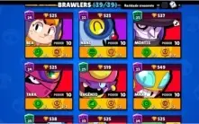 Conta de Brawl stars, full , avaliada em 560 reais