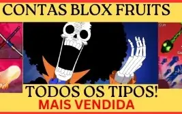 Conta Blox Fruit Com God Human E Soul Guitar