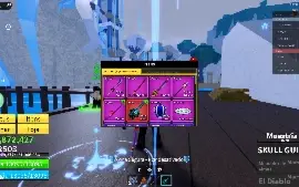 Blox Fruits >Level 2400+  100%  God Human - 100%   Guitar