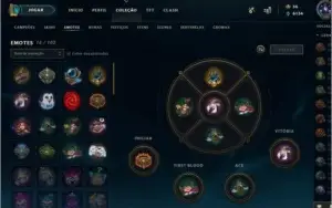 CONTA LEAGUE OF LEGENDS PRATA IV, XP 101