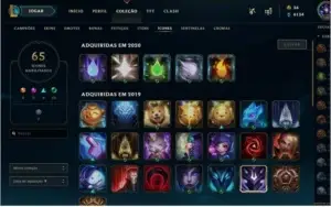 CONTA LEAGUE OF LEGENDS PRATA IV, XP 101
