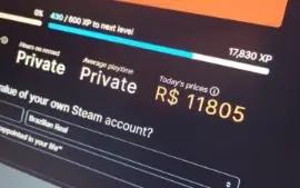 Conta steam lvl54 com 130 jogos no valor 11.800